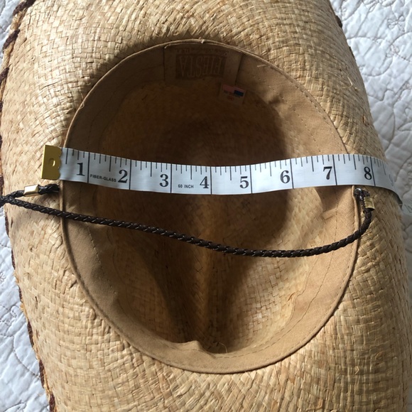Fiesta cowboy/Cowgirl Straw Hat OS - Picture 7 of 12